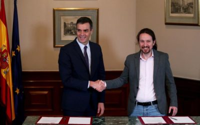 El Gobierno de Sánchez e Iglesias con separatistas ya espanta a los inversores