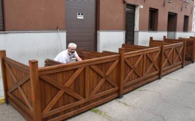 Ciudad Rodrigo permite ampliar las terrazas el doble de lo autorizado