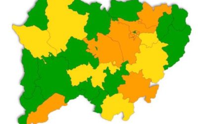 El mapa del coronavirus en Salamanca: Robleda, Periurbana Sur y Garrido norte empeoran su situación